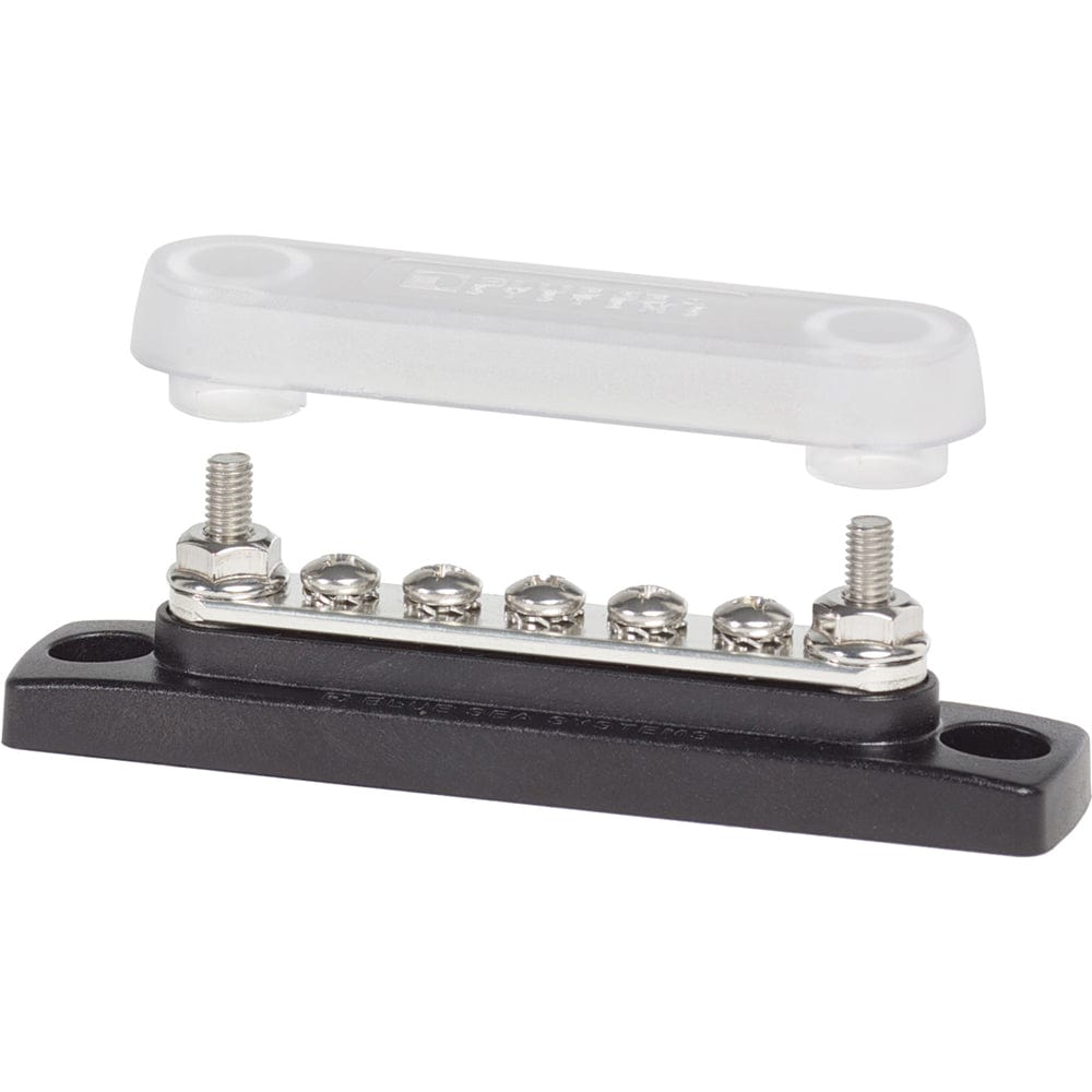Blue Sea Systems Blue Sea 2314 MiniBus 100 Ampere Common BusBar 5 x 8-32 Screw Terminal with Cover Electrical