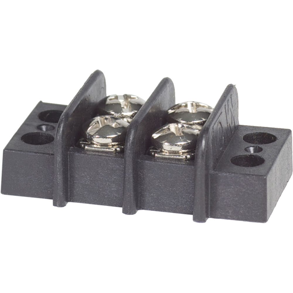 Blue Sea Systems Blue Sea 2402 Terminal Black 20AMP - 2 Circuit Electrical