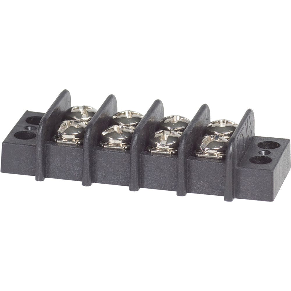 Blue Sea Systems Blue Sea 2404 Terminal Black 20AMP - 4 Circuit Electrical