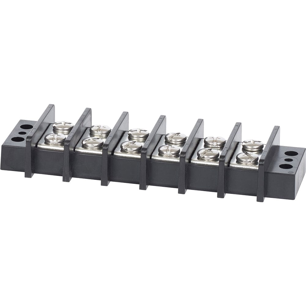 Blue Sea Systems Blue Sea 2606 Terminal Black 65AMP - 6 Circuit Electrical