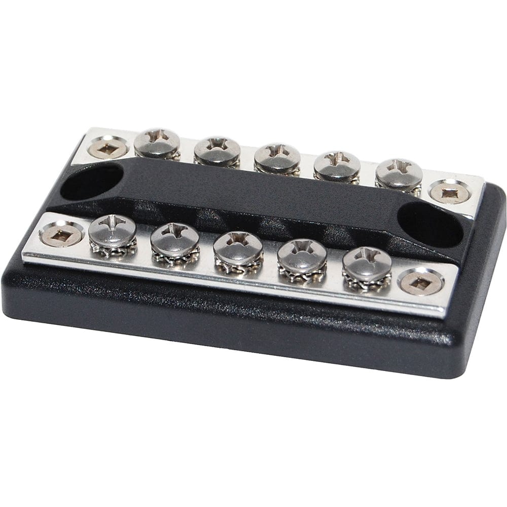 Blue Sea Systems Blue Sea 2701 DualBus 100 Ampere Common BusBars 5 x 8-32 Screw Terminal Electrical