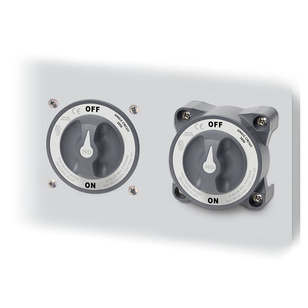Blue Sea Systems Blue Sea 3003 HD-Series Battery Switch Selector w/Alternator Field Disconnect Electrical