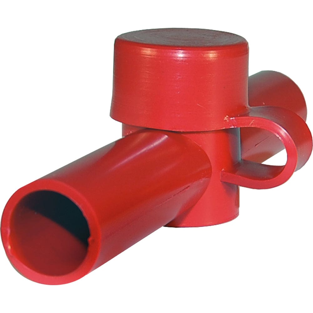 Blue Sea Systems Blue Sea 4003 Cable Cap Dual Entry - Red Electrical