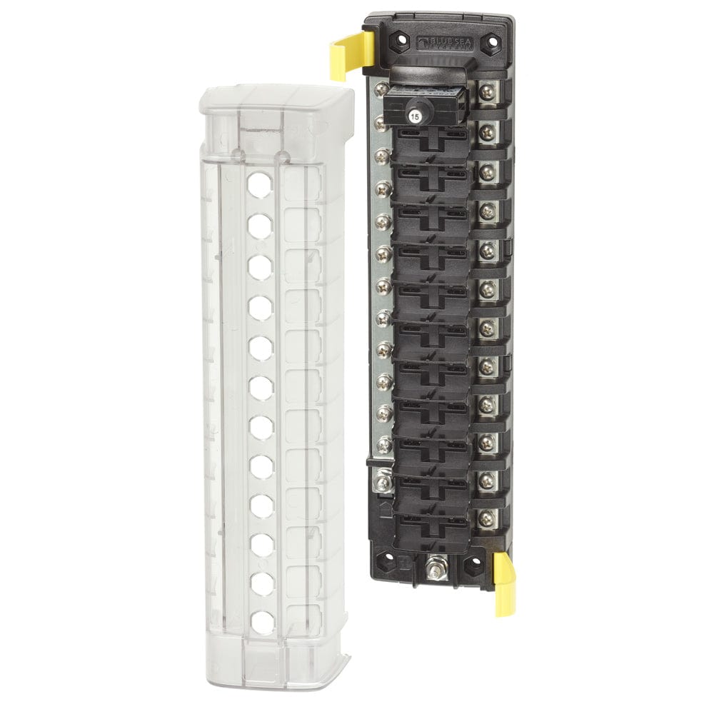 Blue Sea Systems Blue Sea 5054 ST CLB Circuit Breaker Block - 12 Position w/Negative Bus Electrical