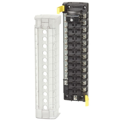 Blue Sea Systems Blue Sea 5054 ST CLB Circuit Breaker Block - 12 Position w/Negative Bus Electrical