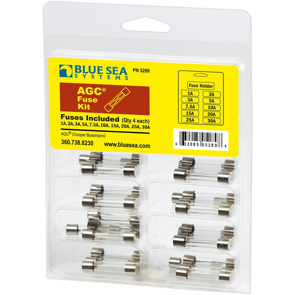 Blue Sea Systems Blue Sea 5289 AGC Fuse Kit - 41-Piece Electrical
