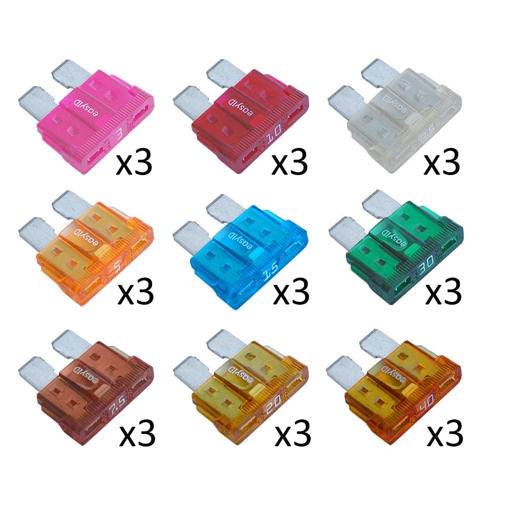Blue Sea Systems Blue Sea 5290 easyID Fuse Kit Electrical