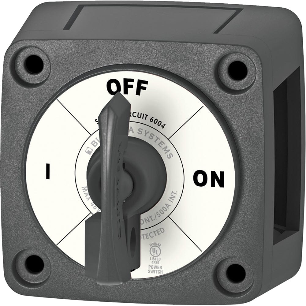 Blue Sea Systems Blue Sea 6004200 Single Circuit ON-OFF w/Locking Key - Black Electrical