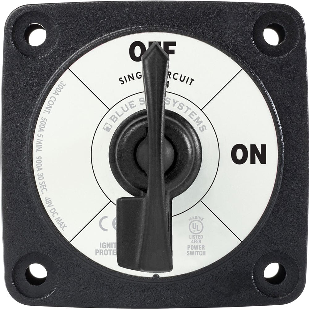 Blue Sea Systems Blue Sea 6004200 Single Circuit ON-OFF w/Locking Key - Black Electrical
