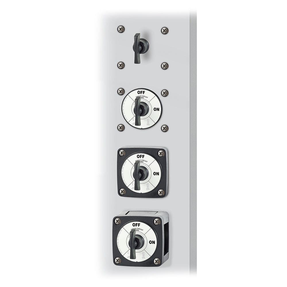 Blue Sea Systems Blue Sea 6005200 Battery Switch Single Circuit ON-OFF - Black Electrical
