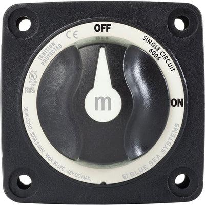 Blue Sea Systems Blue Sea 6006200 Battery Switch Mini ON/OFF - Black Electrical