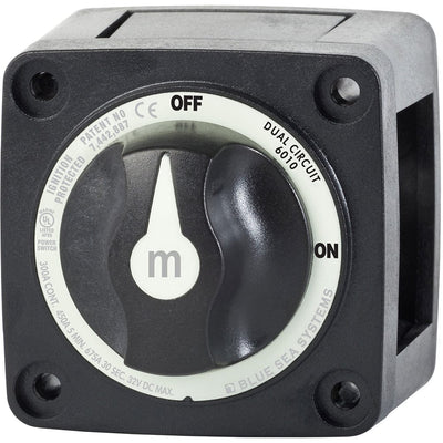 Blue Sea Systems Blue Sea 6010200 Battery Switch Dual Circuit - Black Electrical