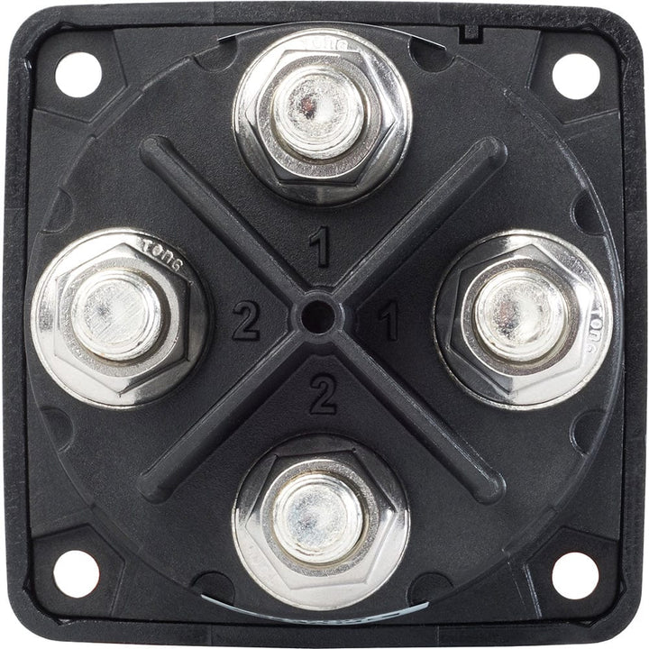 Blue Sea Systems Blue Sea 6011200 m-Series Battery Switch Dual Circuit Plus - Black Electrical