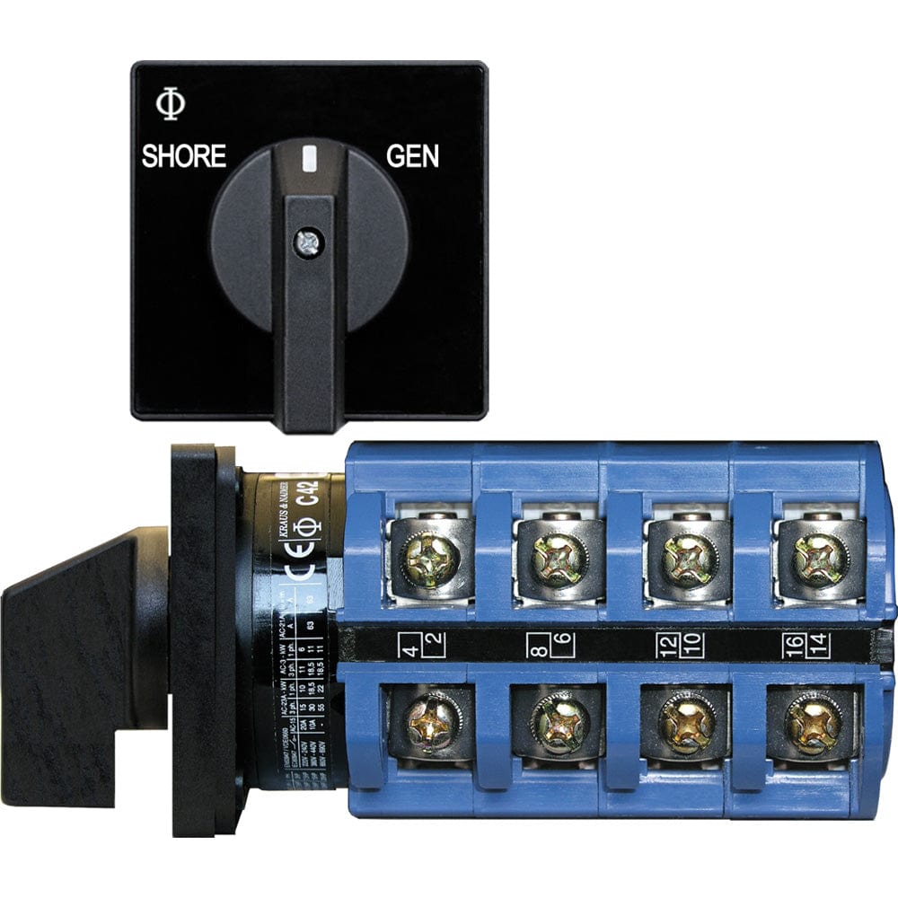 Blue Sea Systems Blue Sea 6337 Switch, AC 120V AC 30A  OFF+2 Position Electrical