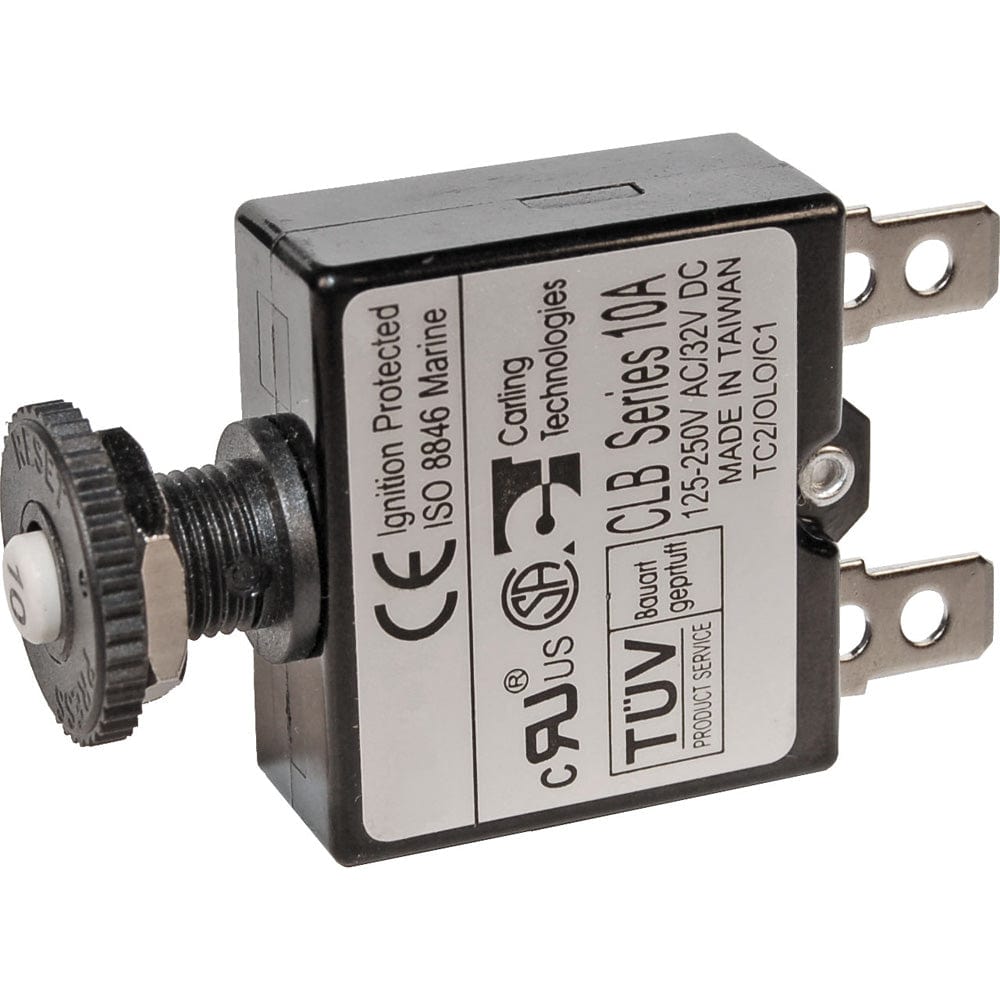 Blue Sea Systems Blue Sea 7050 3A Push Button Thermal with Quick Connect Terminals Electrical