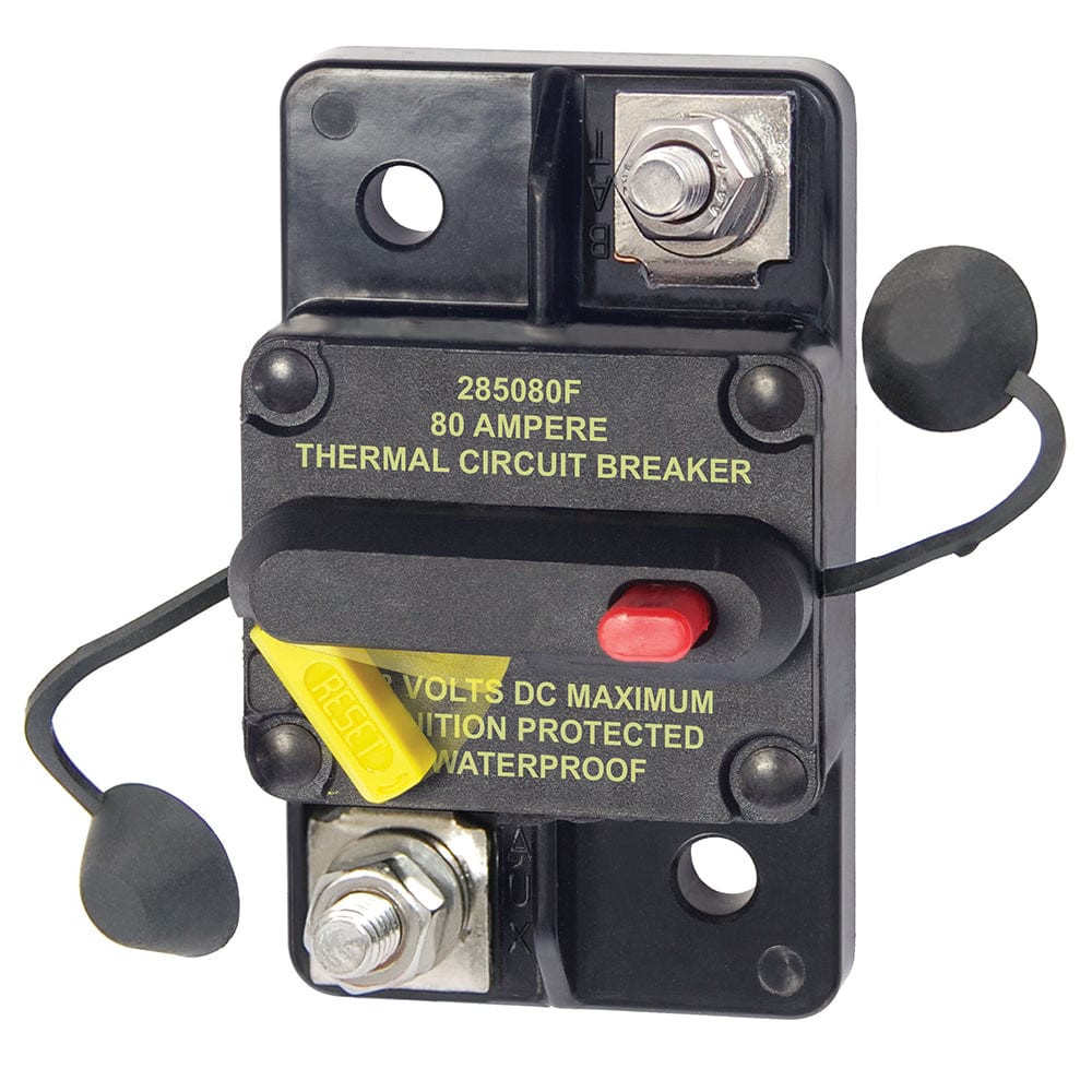 Blue Sea Systems Blue Sea 7186 80 Amp Circuit Breaker Surface Mount 285 Series Electrical