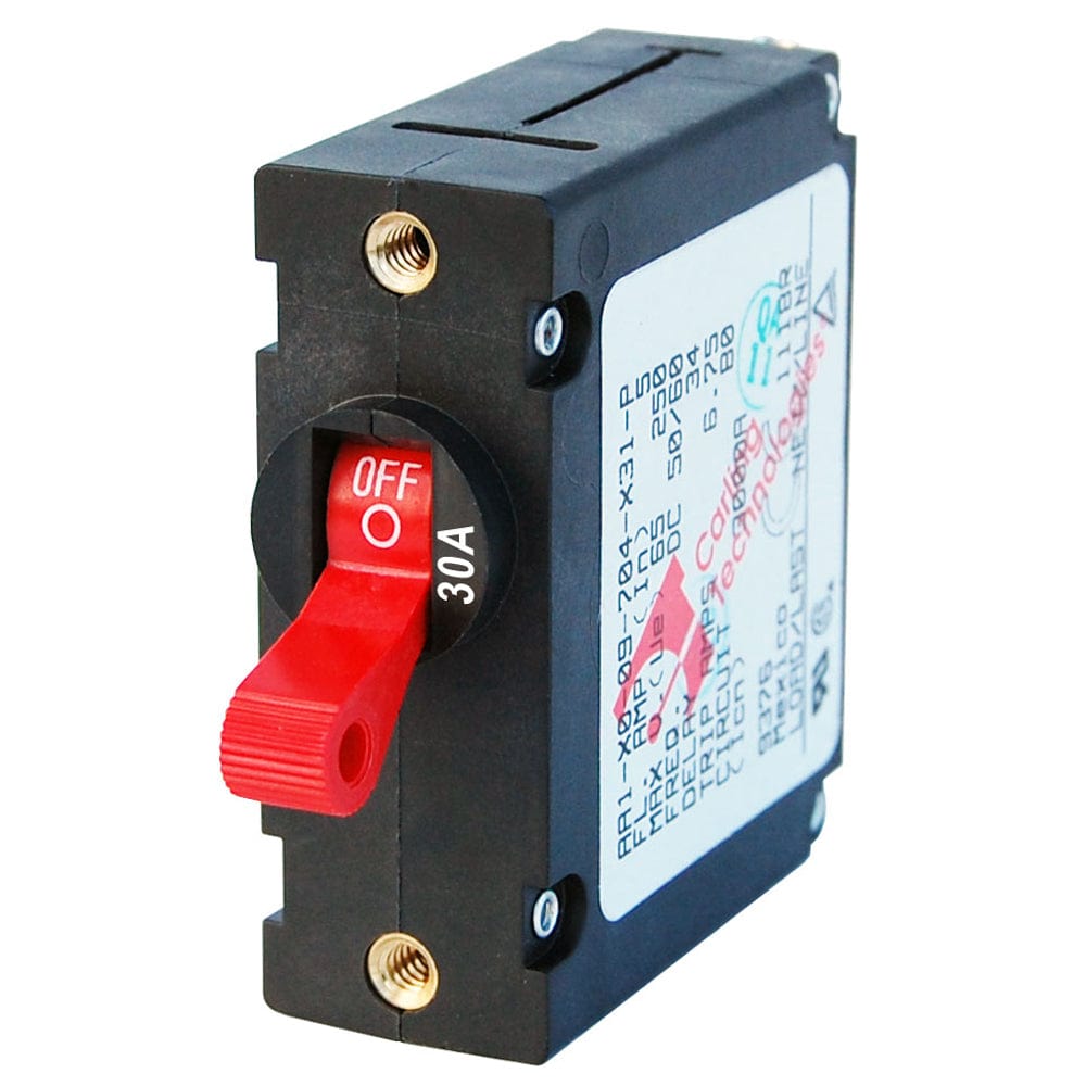 Blue Sea Systems Blue Sea 7221 AC / DC Single Pole Magnetic World Circuit Breaker  -  30 Amp Electrical