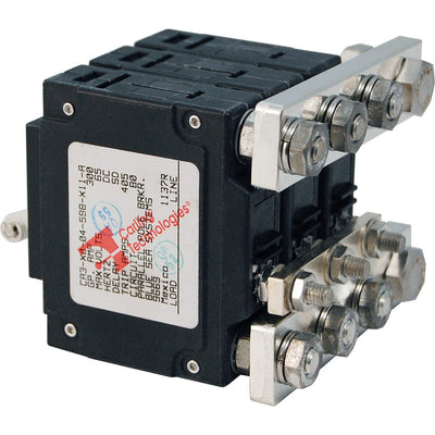 Blue Sea Systems Blue Sea 7271 300A C-Series Triple Pole Toggle DC Circuit Breaker Electrical