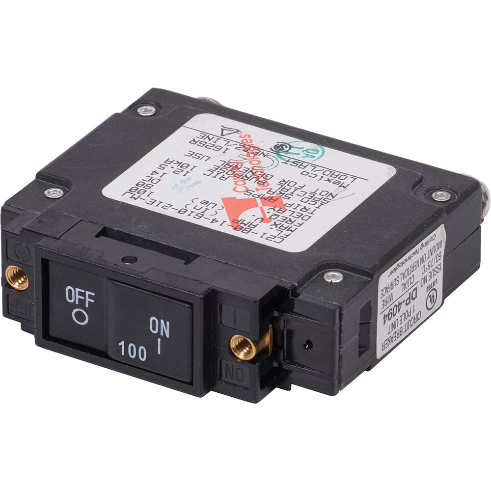Blue Sea Systems Blue Sea 7446 UL-489 Circuit Breaker - 100A Flat Rocker Electrical