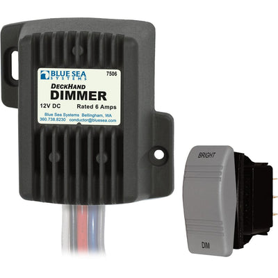 Blue Sea Systems Blue Sea 7506 DeckHand Dimmer - 6 Amp/12V Electrical