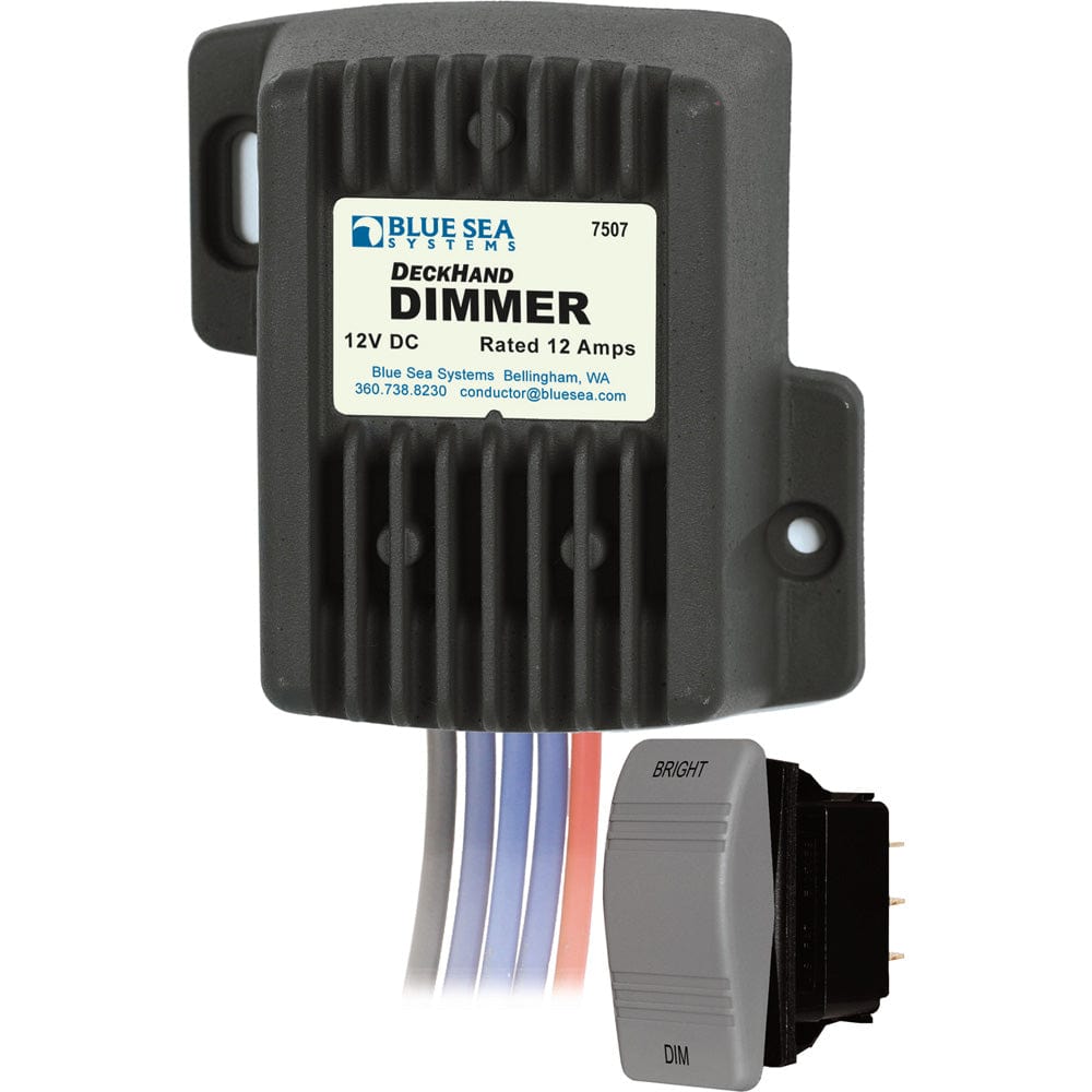 Blue Sea Systems Blue Sea 7507 DeckHand Dimmer - 12 Amp/12V Electrical