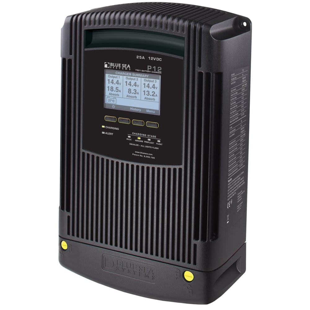 Blue Sea Systems Blue Sea 7531 P12 Battery Charger - 12V DC 25A Electrical