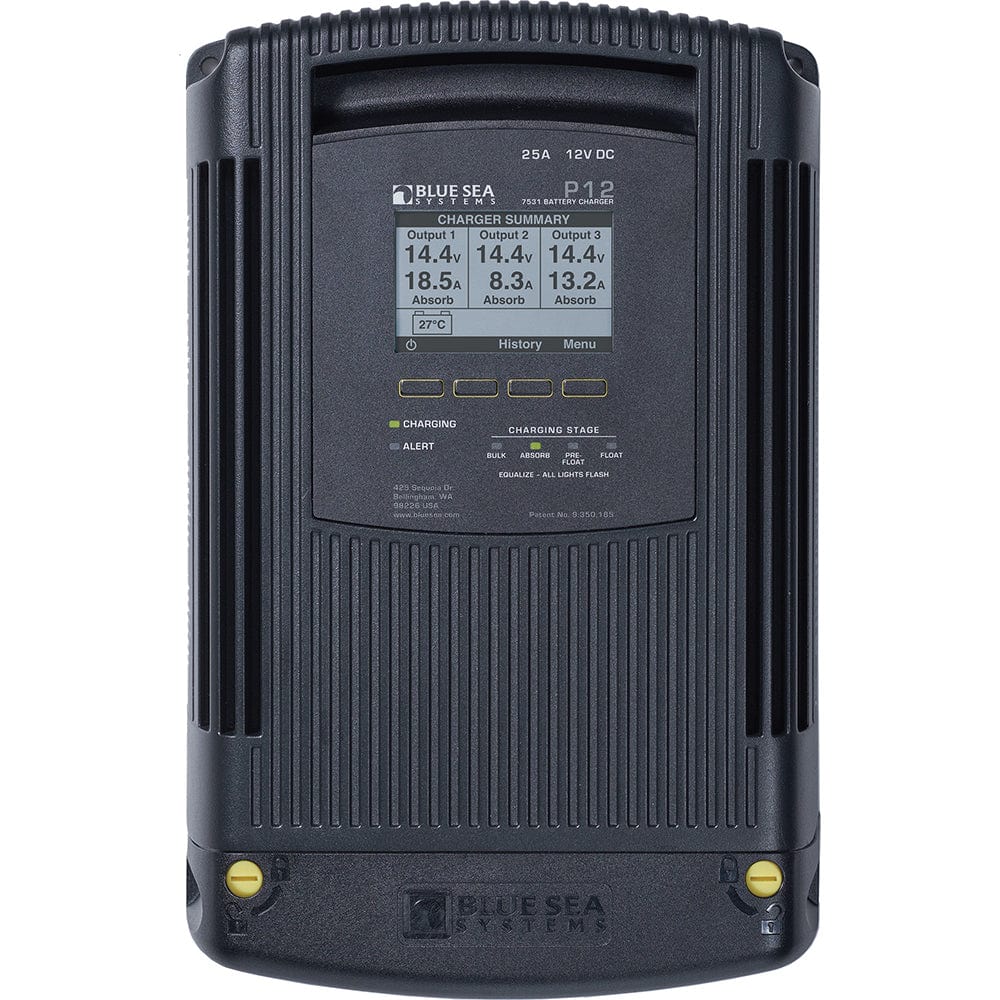 Blue Sea Systems Blue Sea 7531 P12 Battery Charger - 12V DC 25A Electrical