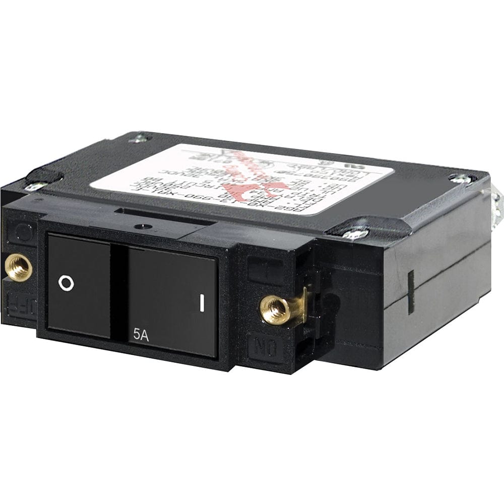 Blue Sea Systems Blue Sea 7540 C-Series Flat Rocker Circuit Breaker - Single Pole - 5A Electrical