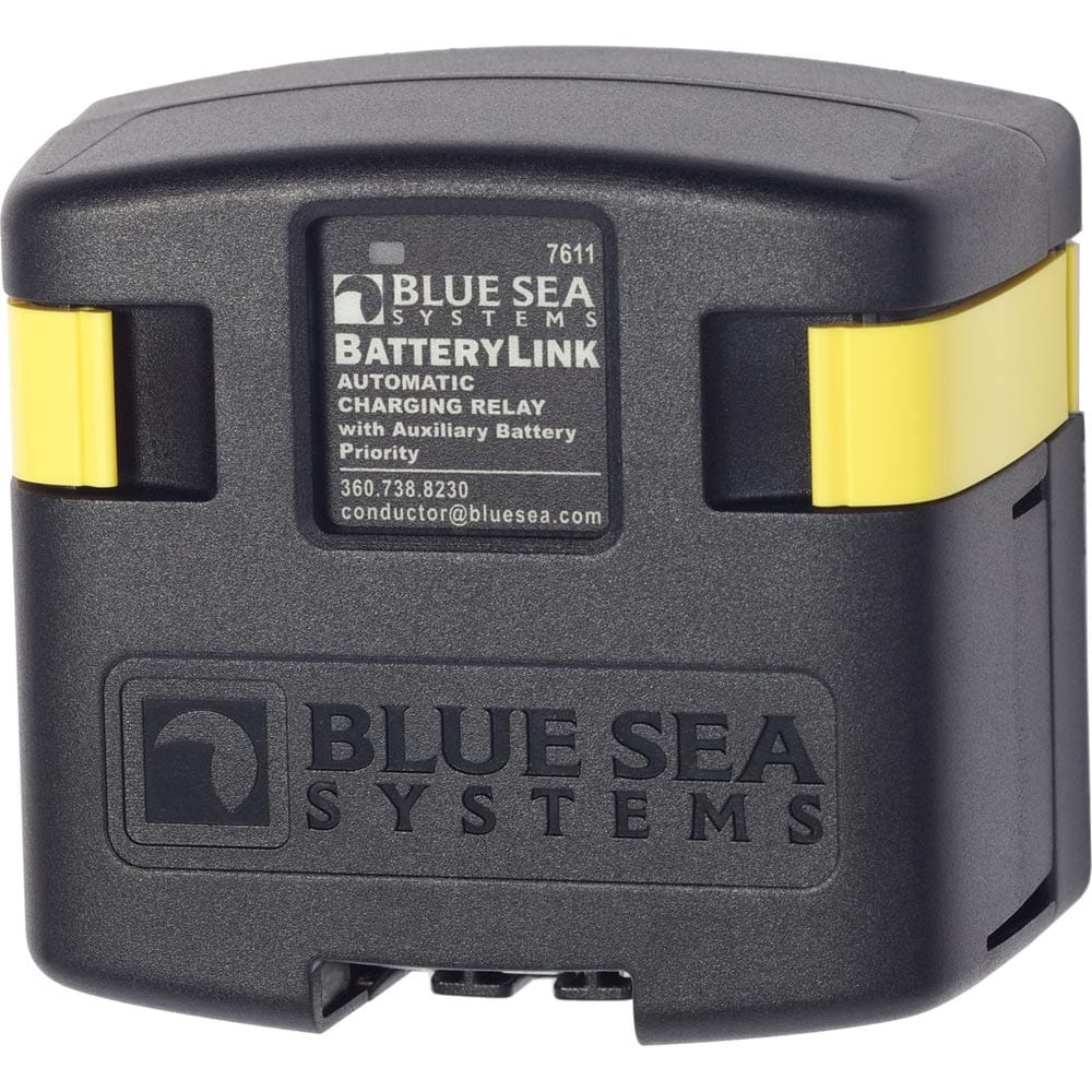 Blue Sea Systems Blue Sea 7611 DC BatteryLink™ Automatic Charging Relay - 120 Amp w/Auxiliary Battery Charging Electrical