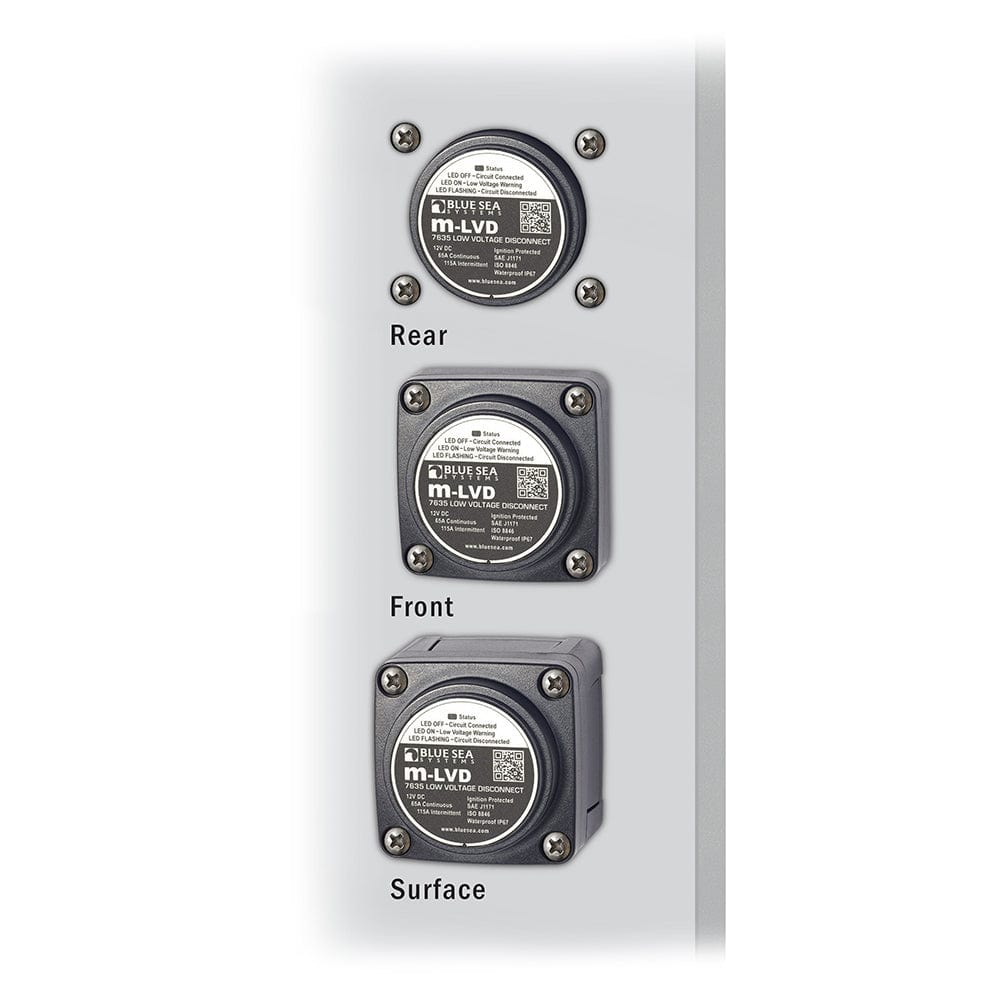 Blue Sea Systems Blue Sea 7635 m-LVD Low Voltage Disconnect Electrical