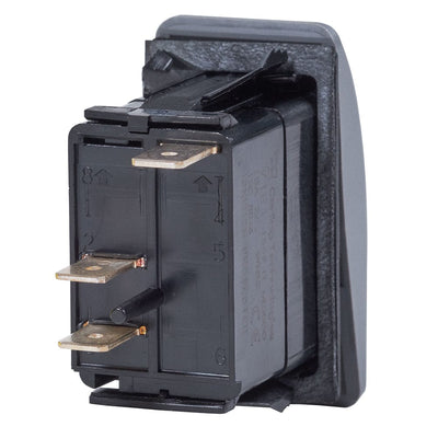 Blue Sea Systems Blue Sea 7929 Contura II Switch SPST Black - OFF-ON Electrical