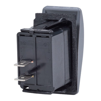 Blue Sea Systems Blue Sea 7930 Contura II Switch SPST Black - OFF-(ON) Electrical