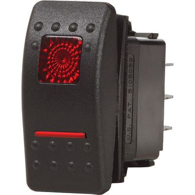 Blue Sea Systems Blue Sea 7931 Contura II Switch SPDT Black - ON-OFF-ON Electrical