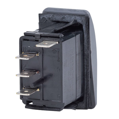 Blue Sea Systems Blue Sea 7931 Contura II Switch SPDT Black - ON-OFF-ON Electrical