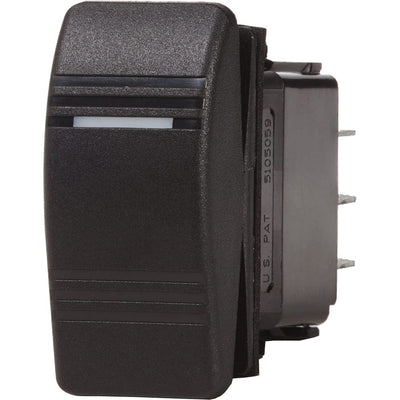 Blue Sea Systems Blue Sea 7945 Contura III Switch SPDT - (ON)-OFF-ON - Black Electrical