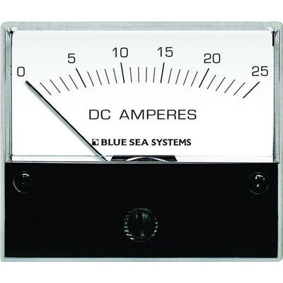 Blue Sea Systems Blue Sea 8005 DC Analog Ammeter - 2-3/4" Face, 0-25 Amperes DC Electrical