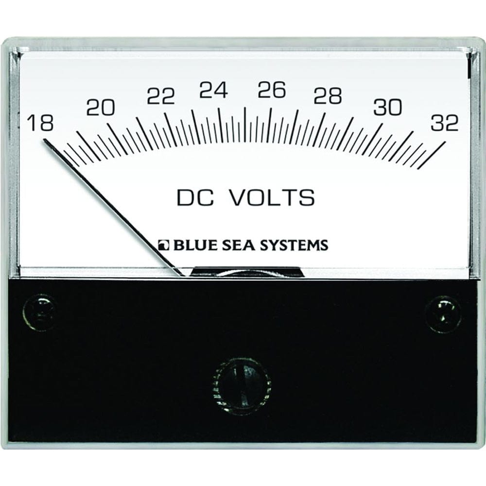 Blue Sea Systems Blue Sea 8240 DC Analog Voltmeter - 2-3/4" Face, 18-32 Volts DC Electrical