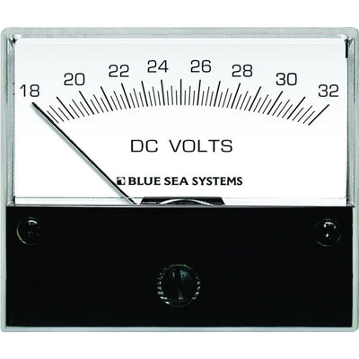 Blue Sea Systems Blue Sea 8240 DC Analog Voltmeter - 2-3/4" Face, 18-32 Volts DC Electrical