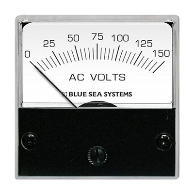 Blue Sea Systems Blue Sea 8244 AC Analog Micro Voltmeter - 2" Face, 0-150 Volts AC Electrical