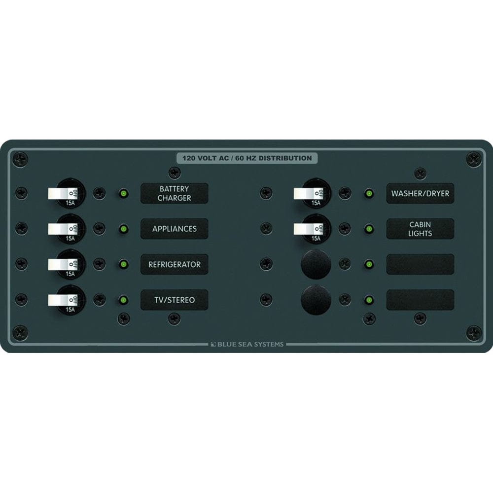 Blue Sea Systems Blue Sea 8411 AC 8 Position Electrical