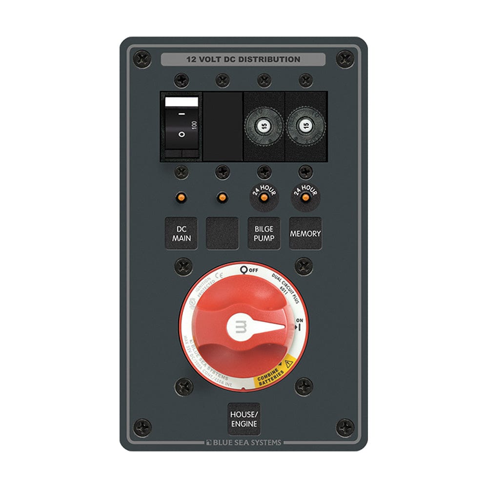 Blue Sea Systems Blue Sea 8686 Dual-Battery m-Series, Dual Circuit Plus Electrical
