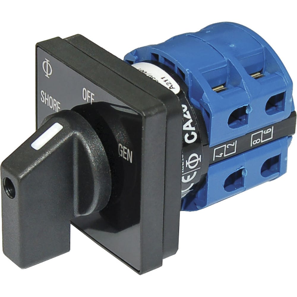 Blue Sea Systems Blue Sea 9009 Switch, AC 120VAC 32A OFF +2 Position Electrical