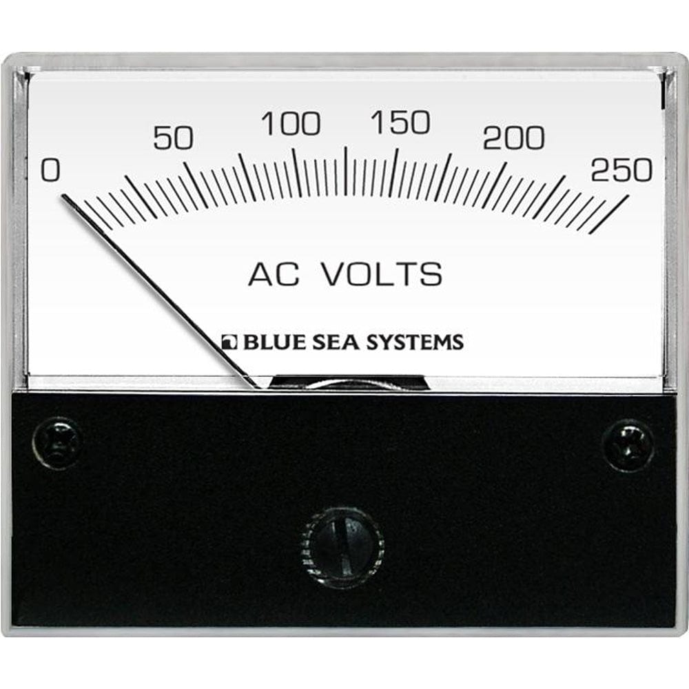 Blue Sea Systems Blue Sea 9354 AC Analog Voltmeter 0-250 Volts AC Electrical