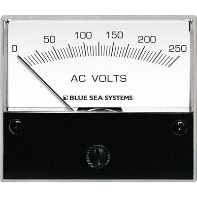 Blue Sea Systems Blue Sea 9354 AC Analog Voltmeter 0-250 Volts AC Electrical