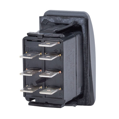 Blue Sea Systems Blue Sea Contura Switch DPDT Black - ON-ON Electrical