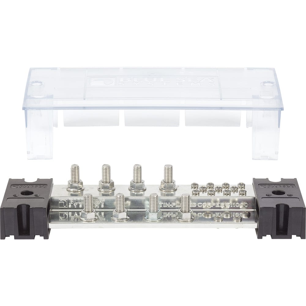 Blue Sea Systems Blue Sea PowerBar 1000 - 8 3/8" Terminal Studs w/Cover Electrical