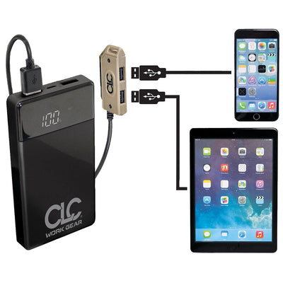CLC Work Gear CLC E-Charge USB Charging Tool Backpack Electrical