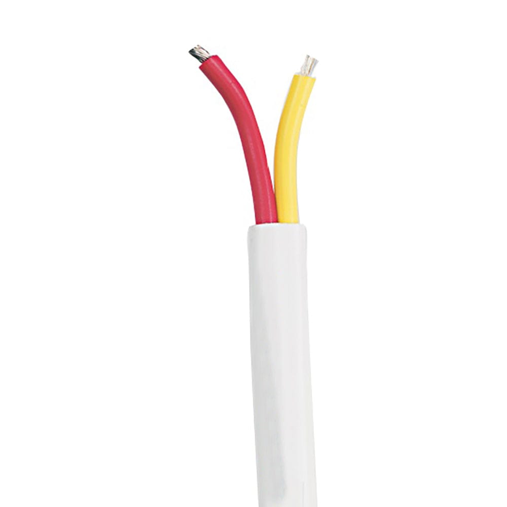 Cobra Wire & Cable Cobra Wire 12/2 Gauge Flat Multi Conductor Marine Boat Cable - Red/Yellow - 100' Electrical