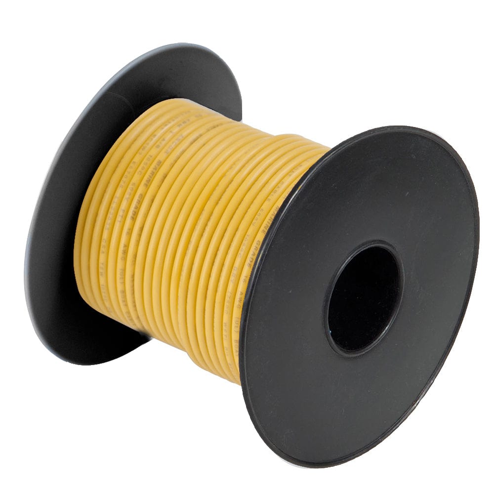 Cobra Wire & Cable Cobra Wire 14 Gauge Marine Wire - Yellow - 250' Electrical