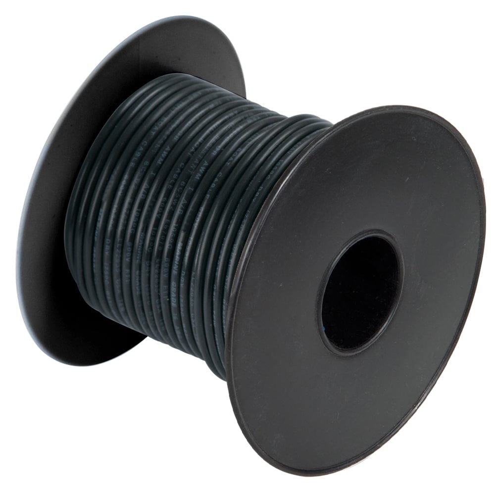 Cobra Wire & Cable Cobra Wire 18 Gauge Flexible Marine Wire - Black - 250' Electrical